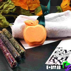 قالب کوکتل پدیکور سیب