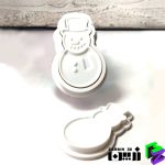 قالب کوکتل پدیکور آدم برفی