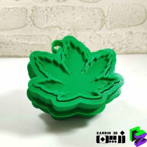 قالب کوکتل پدیکور برگ شاهدانه