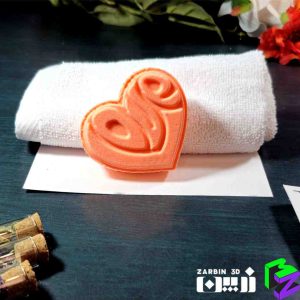 قالب کوکتل پدیکور قلب لاو